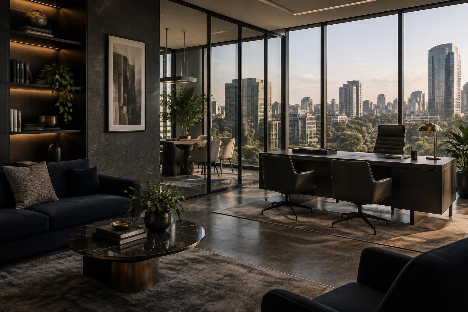 Premium Nairobi office overlooking the city